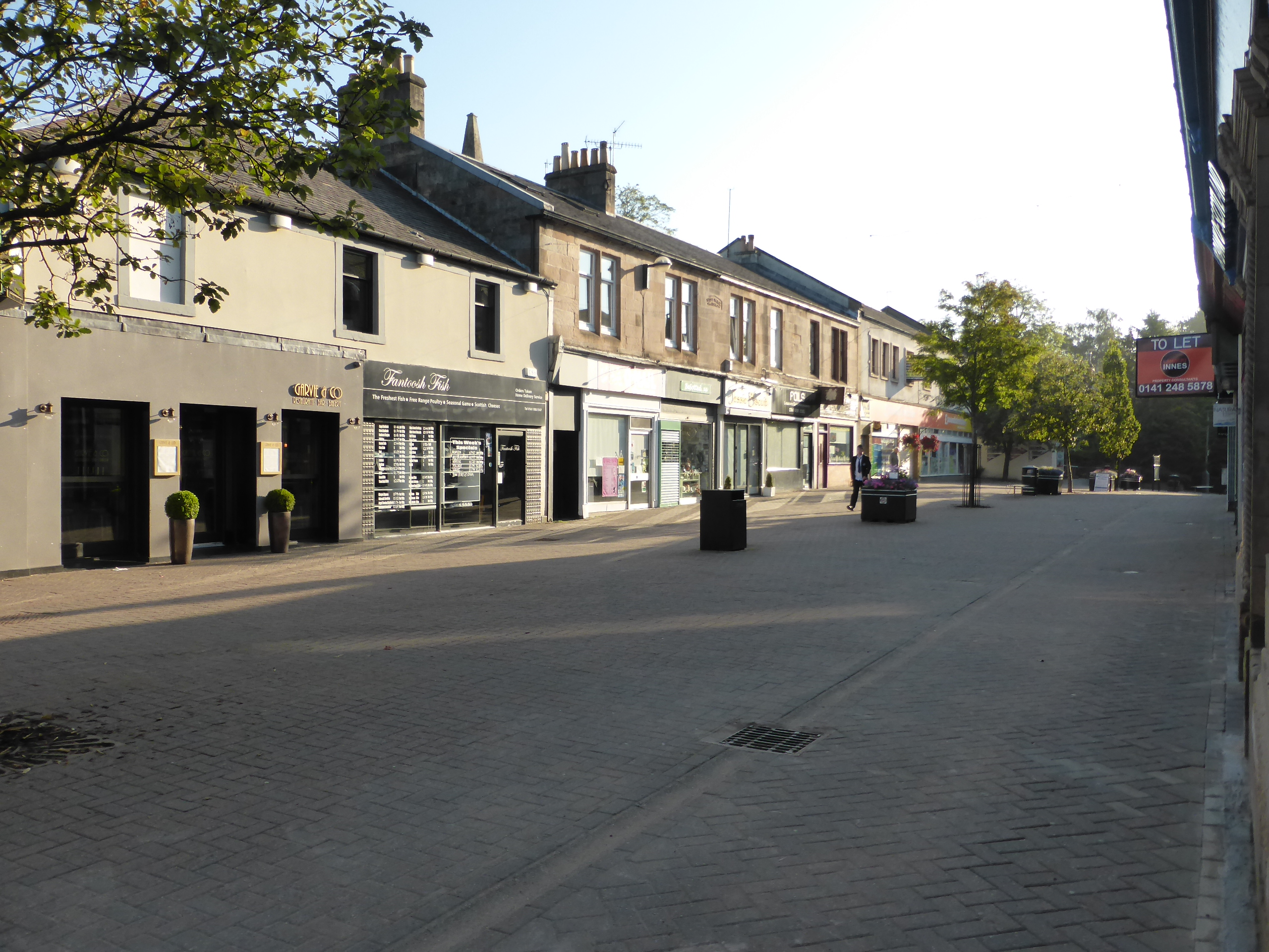 Milngavie — area covered by Wee Shine On