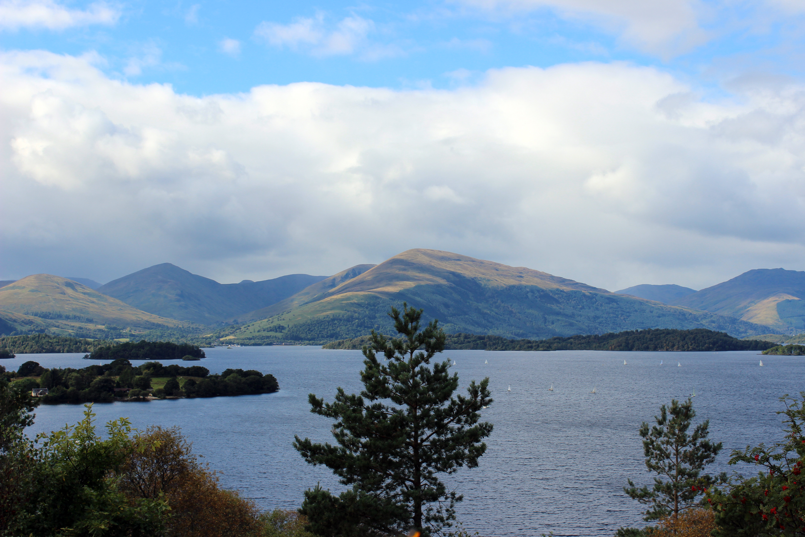 Loch Lomond — area covered by Wee Shine On